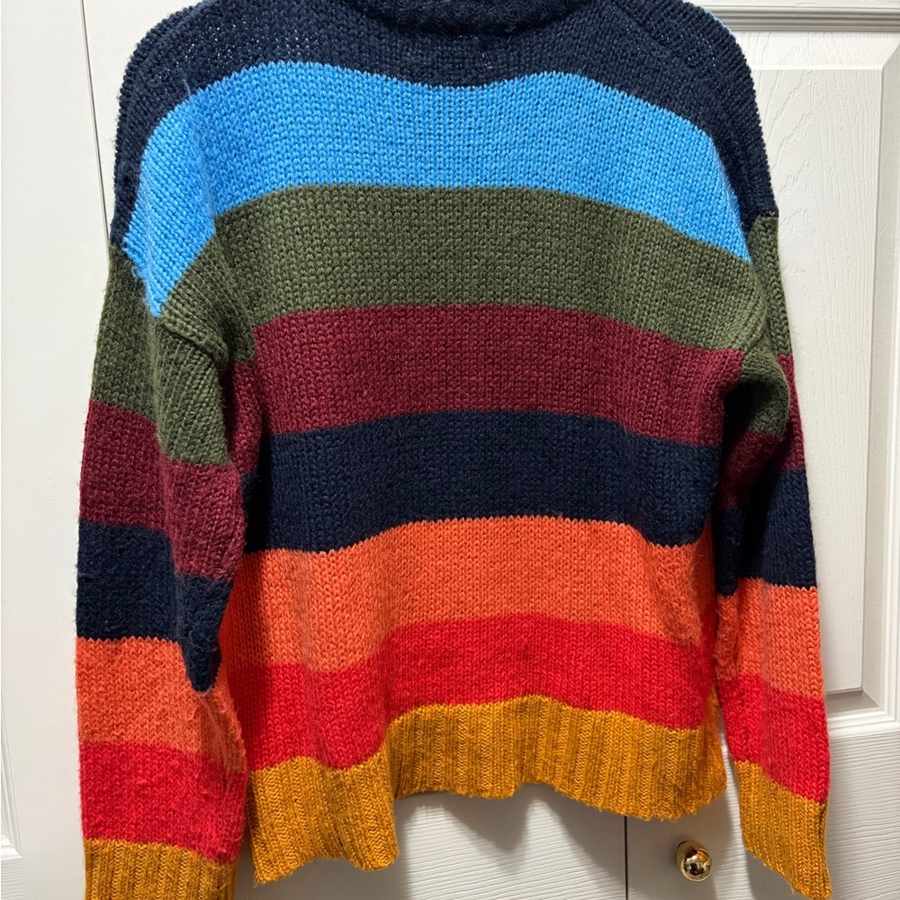 Urban Outfitters Pullover Sweater Multicolor Striped Size S Women's - Picture 3 of 5